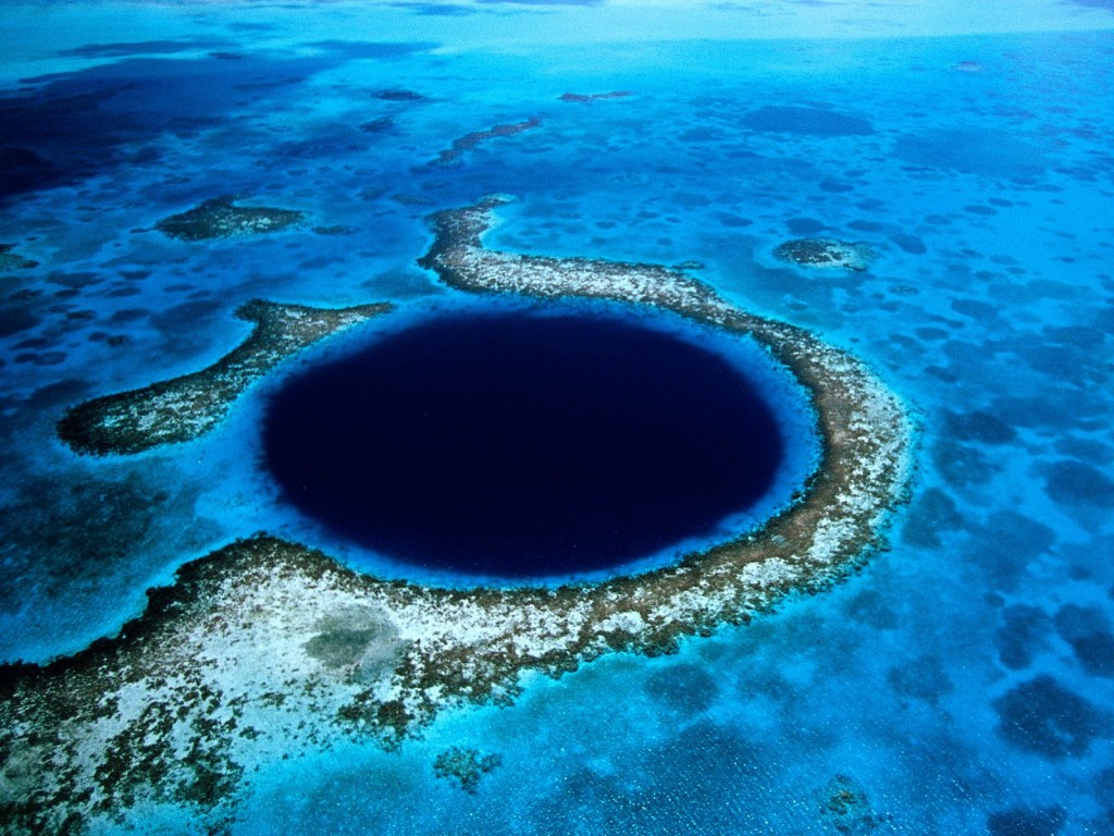 Blog blue hole 1024x768 Belize: Life in the Underworld