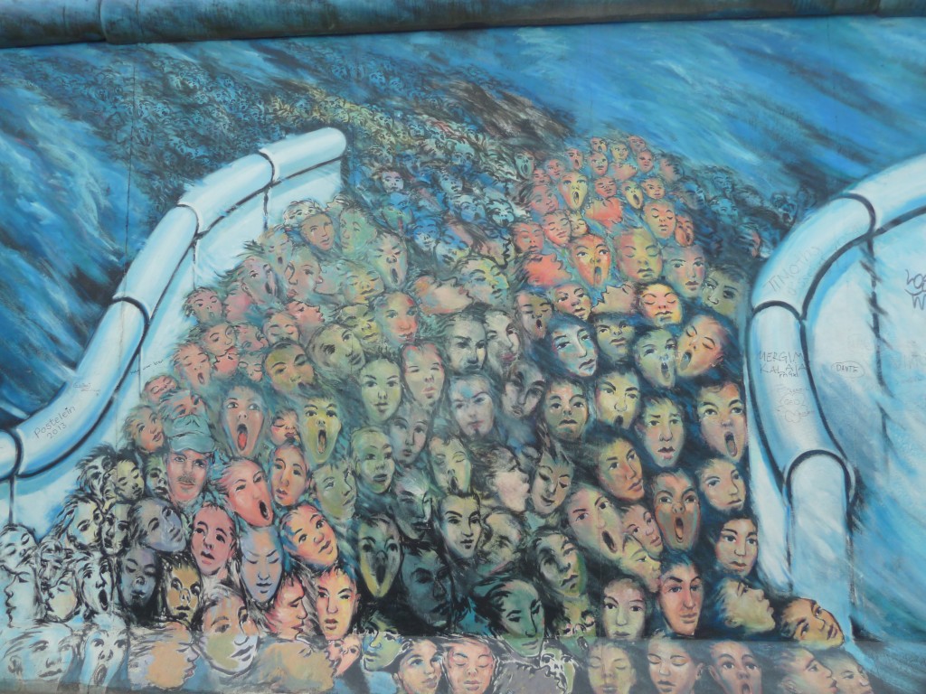 Εικόνα στο τείχος του Βερολίνου