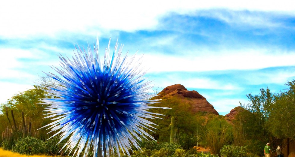 Chihuly Exhibit, Desert Botanical Gardens