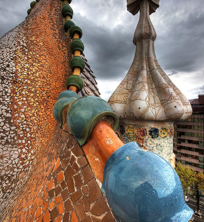 God's Architect: Gaudi, Barcelona Artist, Park Guell sign