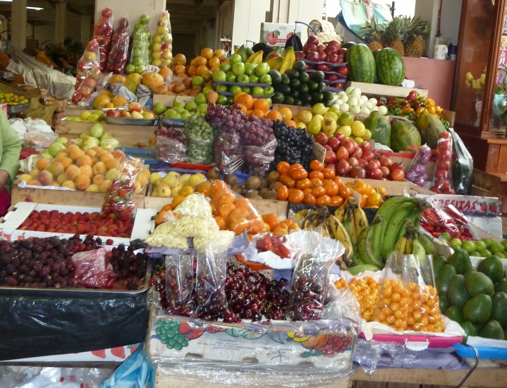 Ecuador, Cuenca food markets
