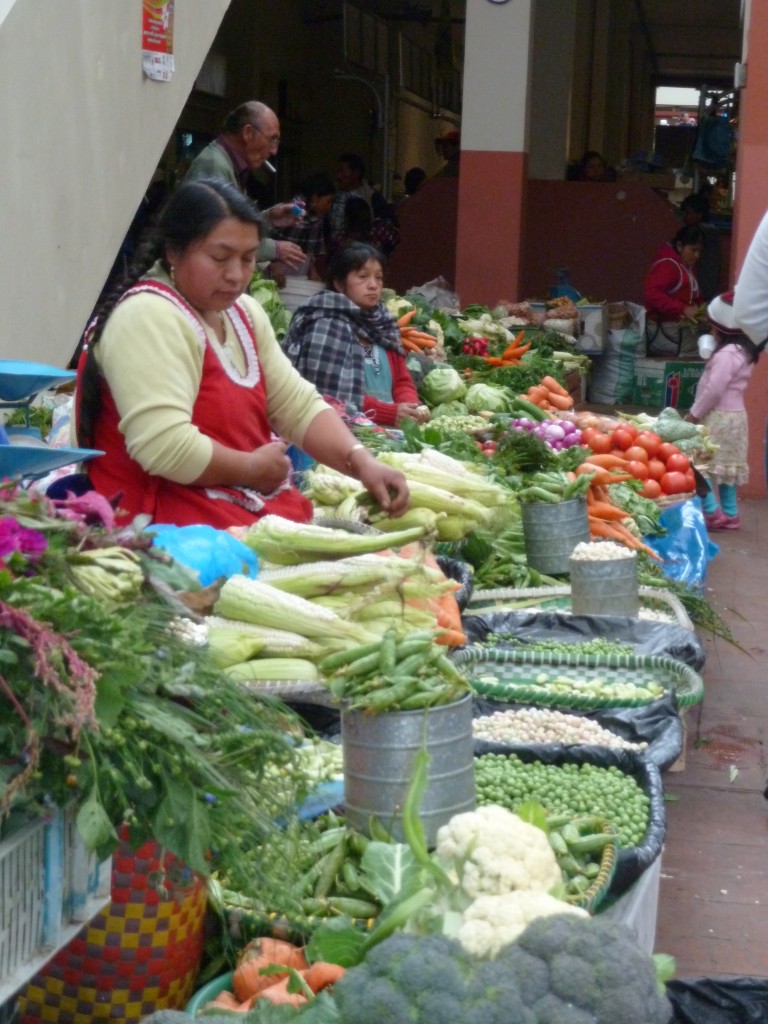 The Markets in Cuenca, Ecuador, Ferias Libres