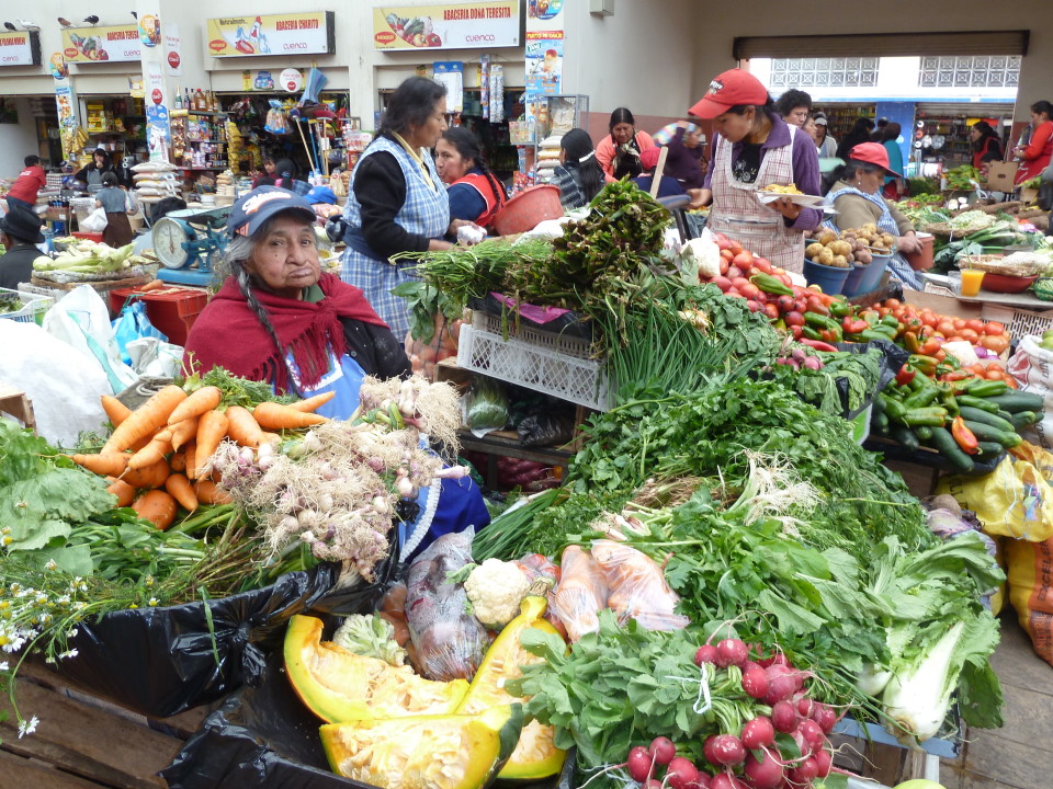 The Markets in Cuenca, Ecuador