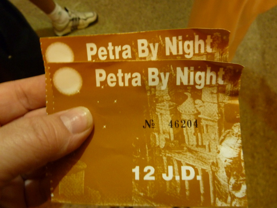 Petra Jordan by Night and the Cave Bar