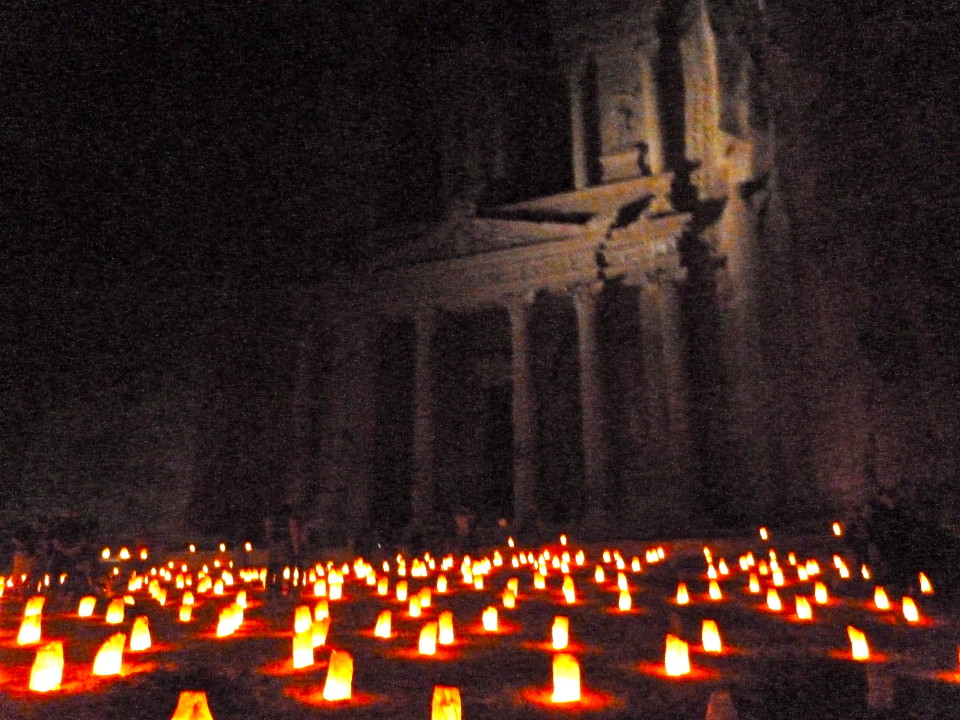 A candlelit night in Petra, Jordan: A night I will never forget