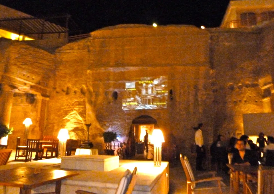 Petra, Jordan Cave Bar