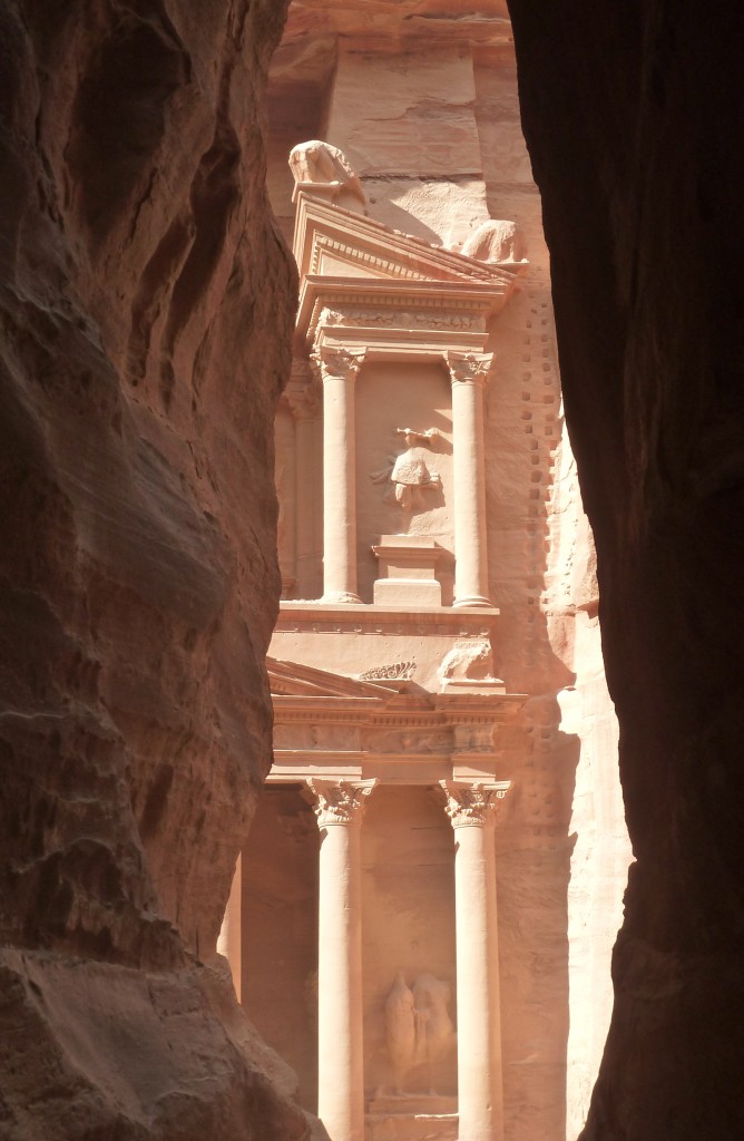 Petra, Jordan in the sun