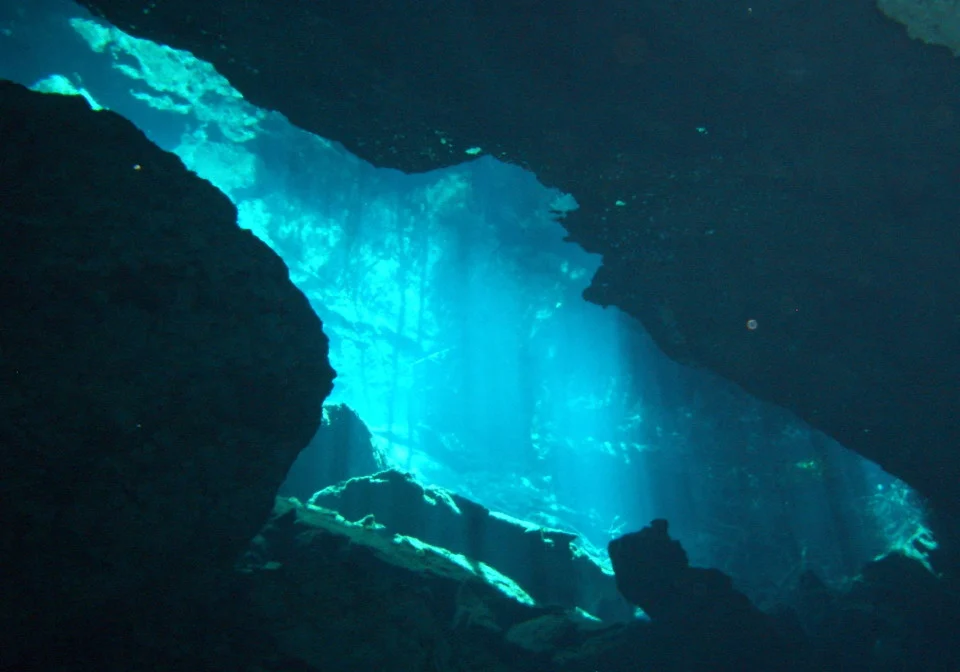 Cancun and Riviera Maya Cenotes underwater