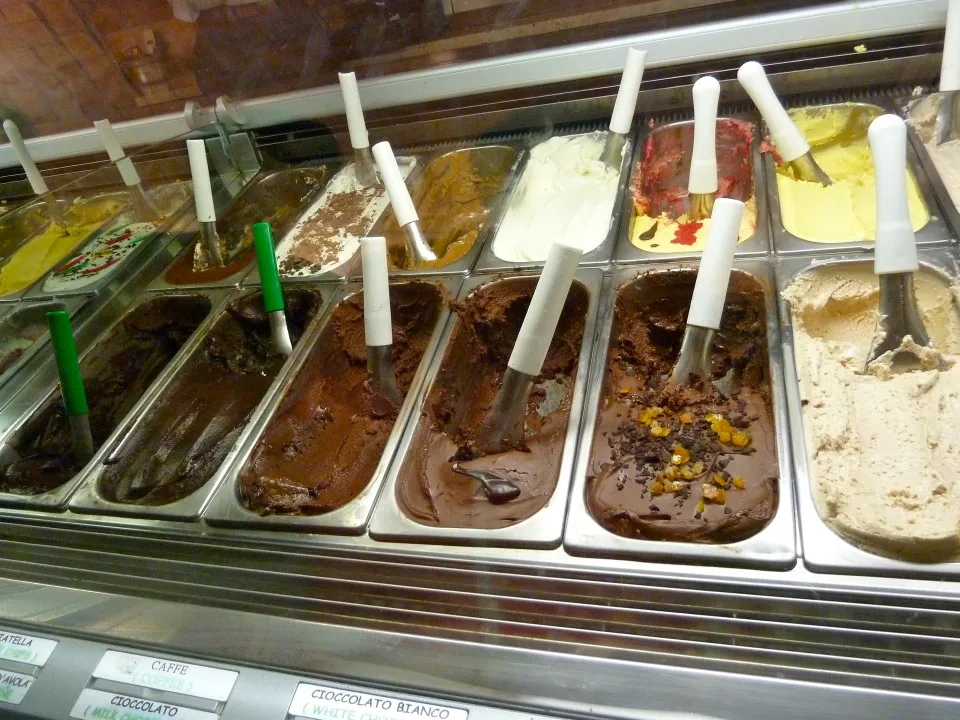 Gelato in Rome