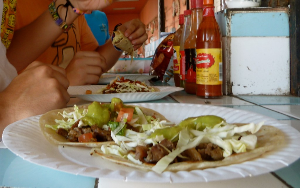 Taco's near Arizona's Beach: Rocky Point, Mexico