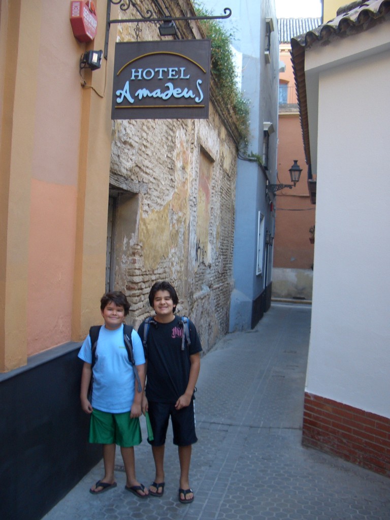Hotel Amadeus, Seville, Spain and Rock of Gibraltar
