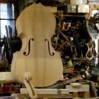 Luigi Lombardi's Violin Shop in Forli, Italy