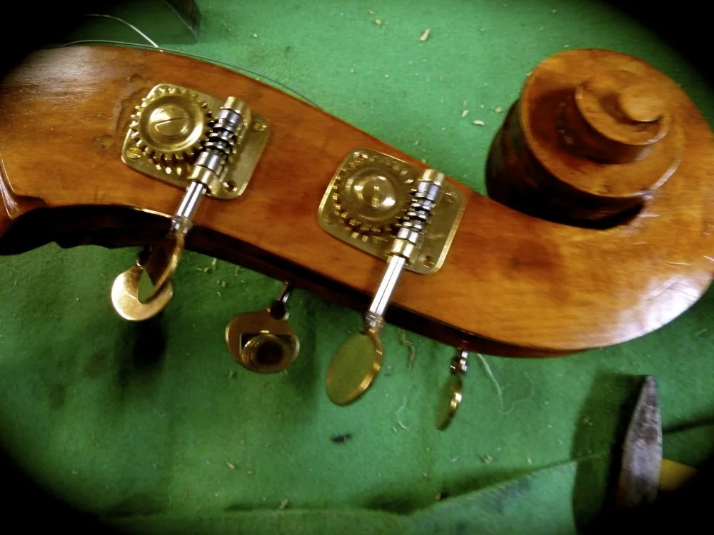 Luigi Lombardi's Violin Shop in Forli, Italy