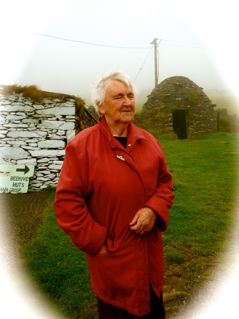 Mary, Beehive Huts, Dingle Peninsula, Ireland