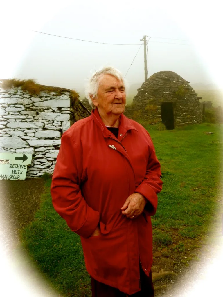 Mary, Beehive Huts, Dingle Peninsula, Ireland