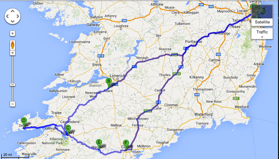 Map Ireland