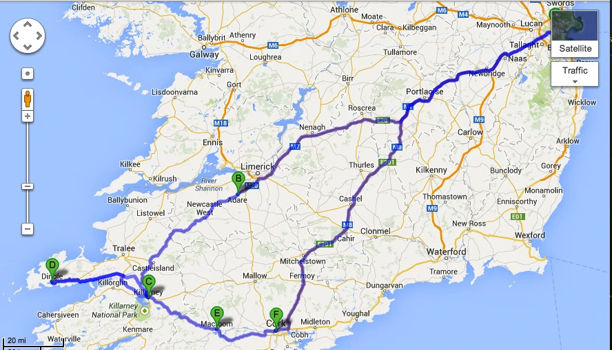 Ireland Map