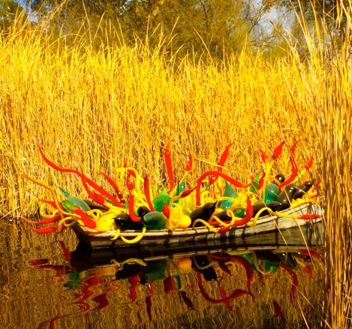 Chihuly Exhibit, Desert Botanical Gardens