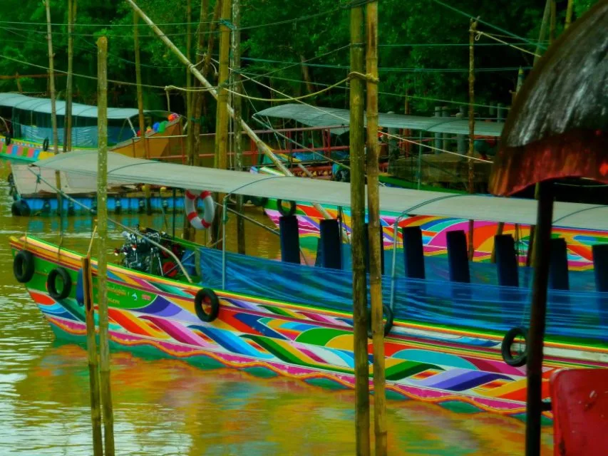 Longtail Boat ride out to James Bond Island, Thailand