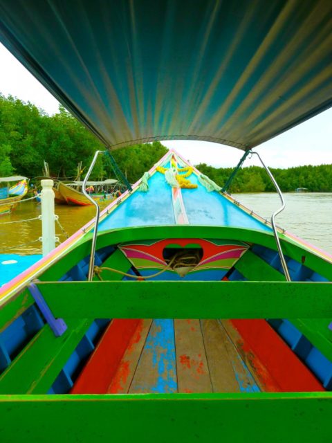 Longtail Boat ride out to James Bond Island, Thailand