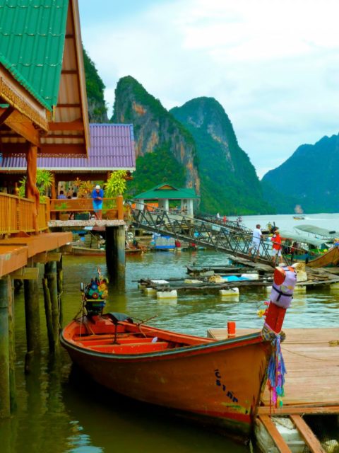 Sea Gypsy Village or Panyee Island, Thailand