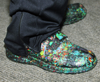 The Signature Shoes of Artist Dale Chihuly!