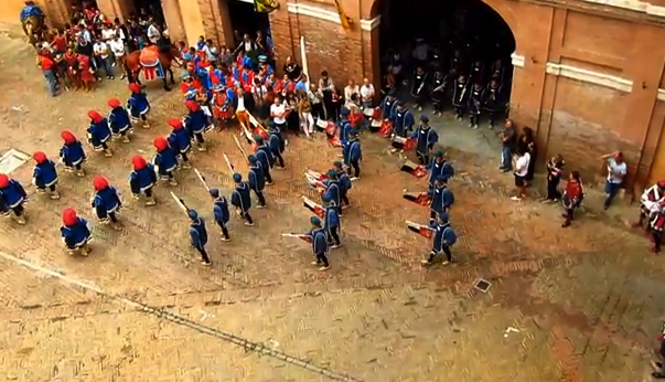 Parades of The Palio, Siena, Italy