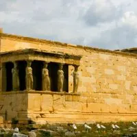 Erechtheion, at the Acropolis, Athens, Greece, trips to Croatia and Greece