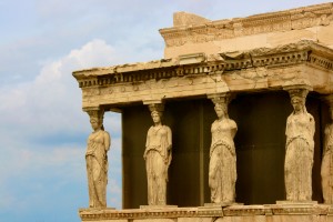 Erechtheion, at the Acropolis, Athens, Greece, trips to Croatia and Greece