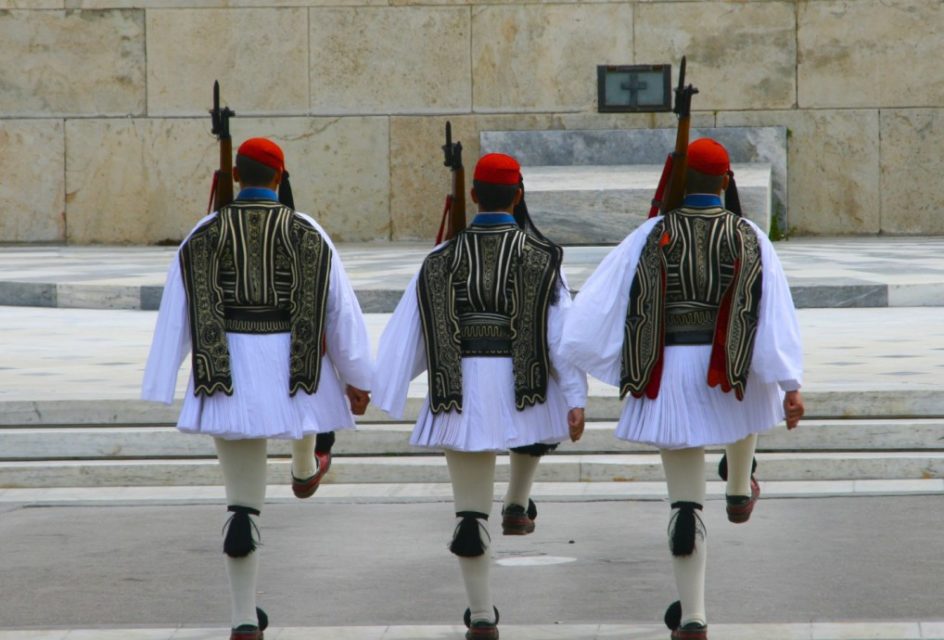 The changing of the Guard, Parliament, Athens, Greece