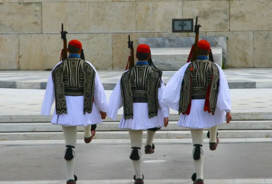 The changing of the Guard, Parliament, Athens, Greece