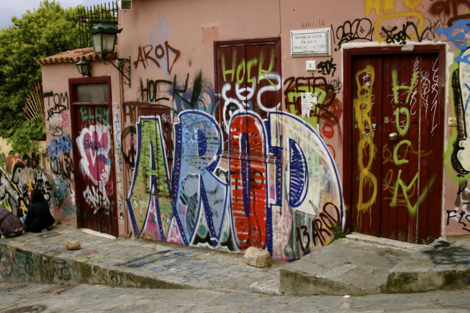 Athens, Greece Graffiti