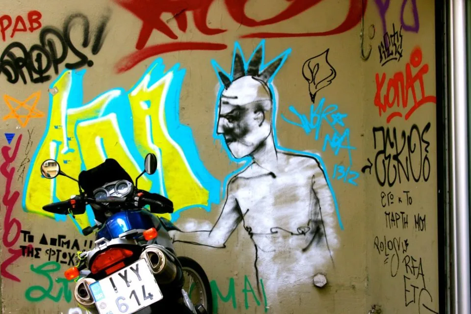 Athen, Greece graffiti