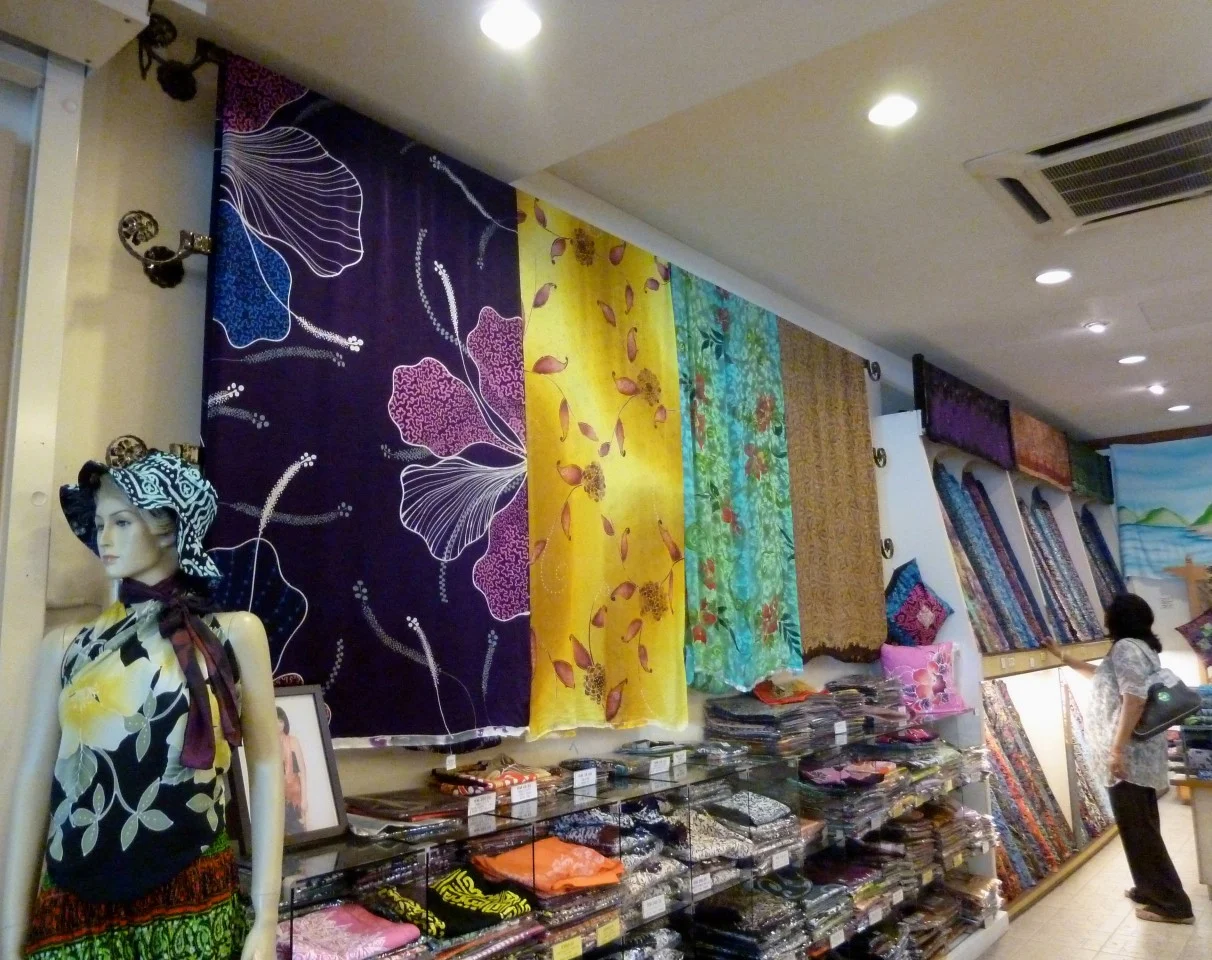 Batek painting material, Kuala Lumpur, Malaysia