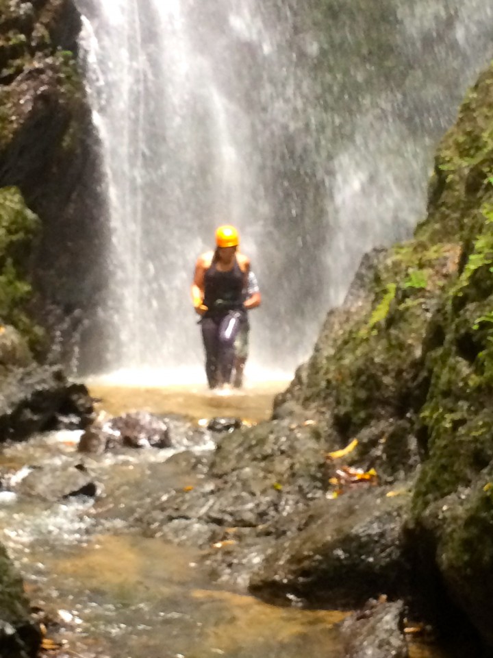 Rappel down Waterfall, Costa Rica, Blue Osa #CostaRica #BlueOsa