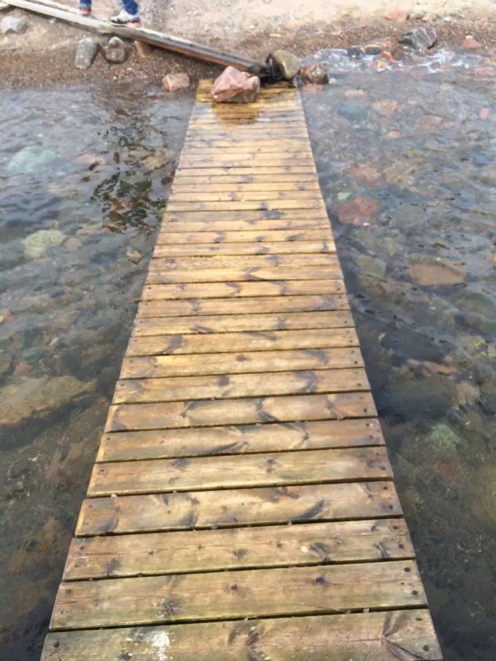 Stepping onto Maakalla Island, Finland