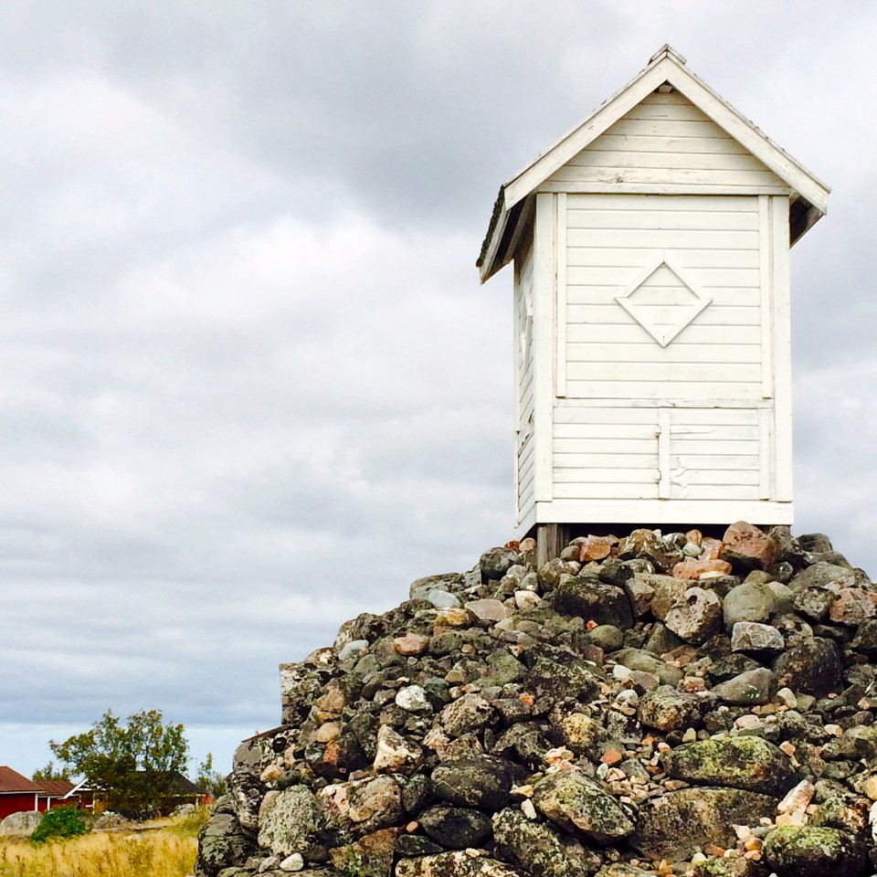 Lighthouse on Maakalla Island, Finland