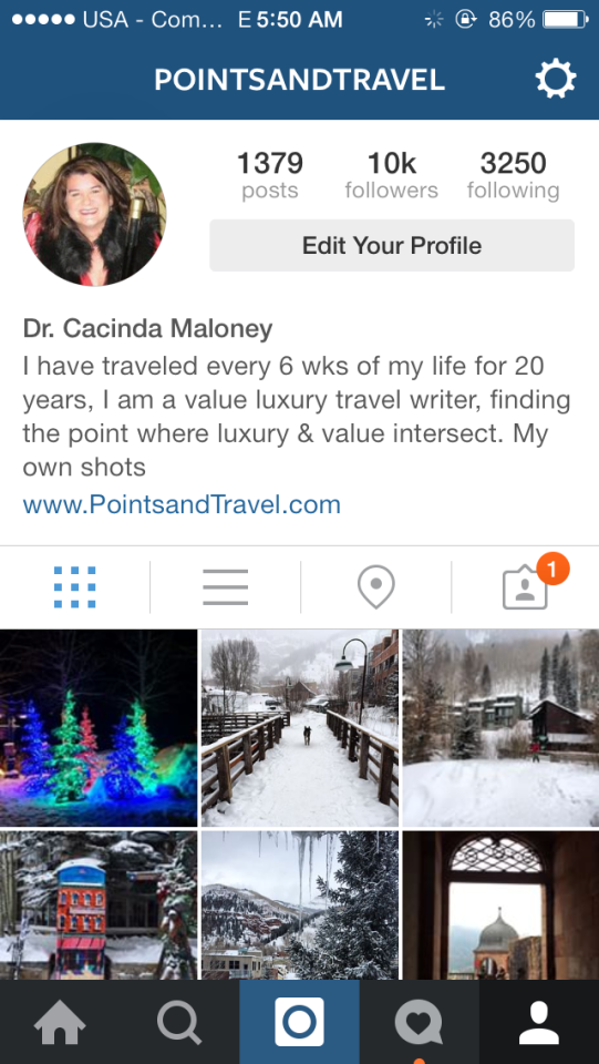 Instagram PointsandTravel