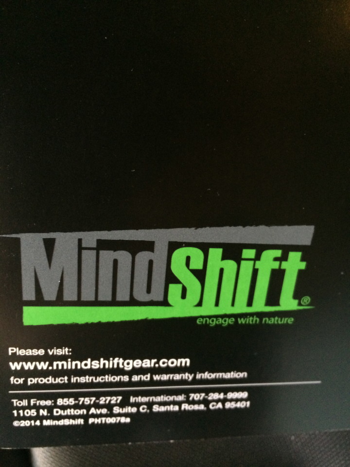 MindShift 's Rotational 180 Take Away Backpack