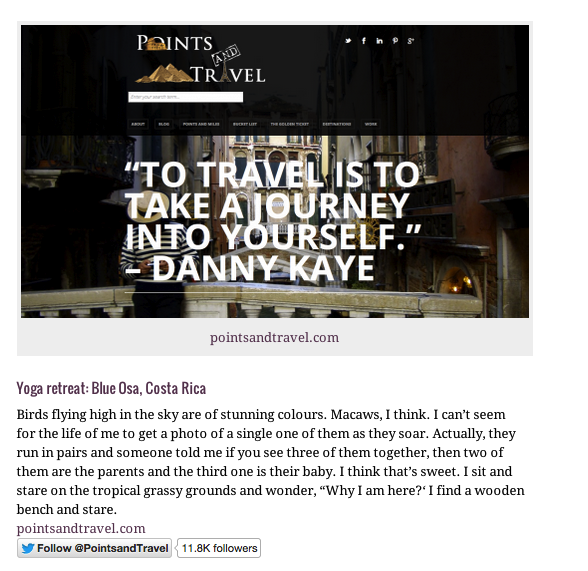 National Geographic Traveller Blog of the Month: Dec 2014