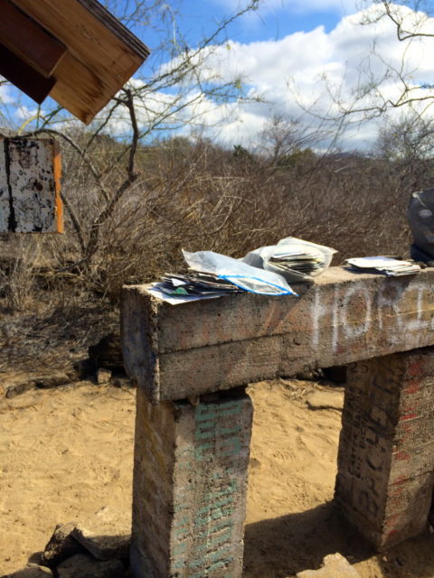 Post Office Bay, Floreana, Galapagos