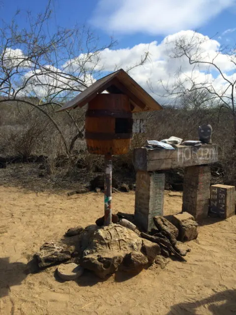 Post Office Bay, Floreana, Galapagos