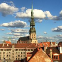 The Bremen Town Musicians Statue - Riga, Lativa