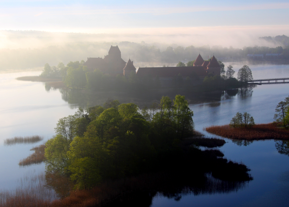 Trakai Island Castle, Balloon Flights, vilnius trakai