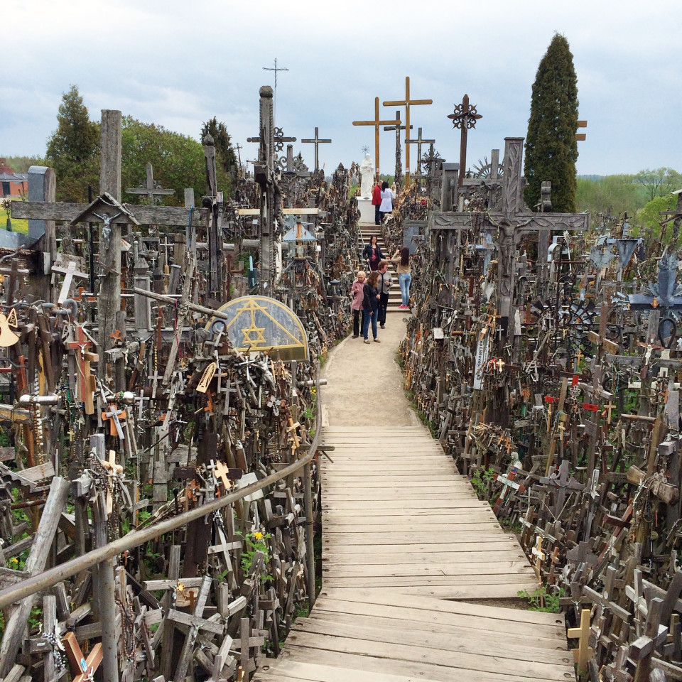 Lithuania Restores its Old Rugged Cross for a Crown: Lithuania Hill of Crosses