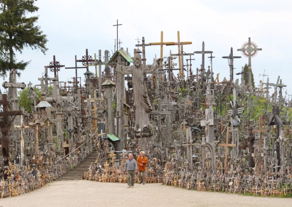 Lithuania Restores its Old Rugged Cross for a Crown: Lithuania Hill of Crosses