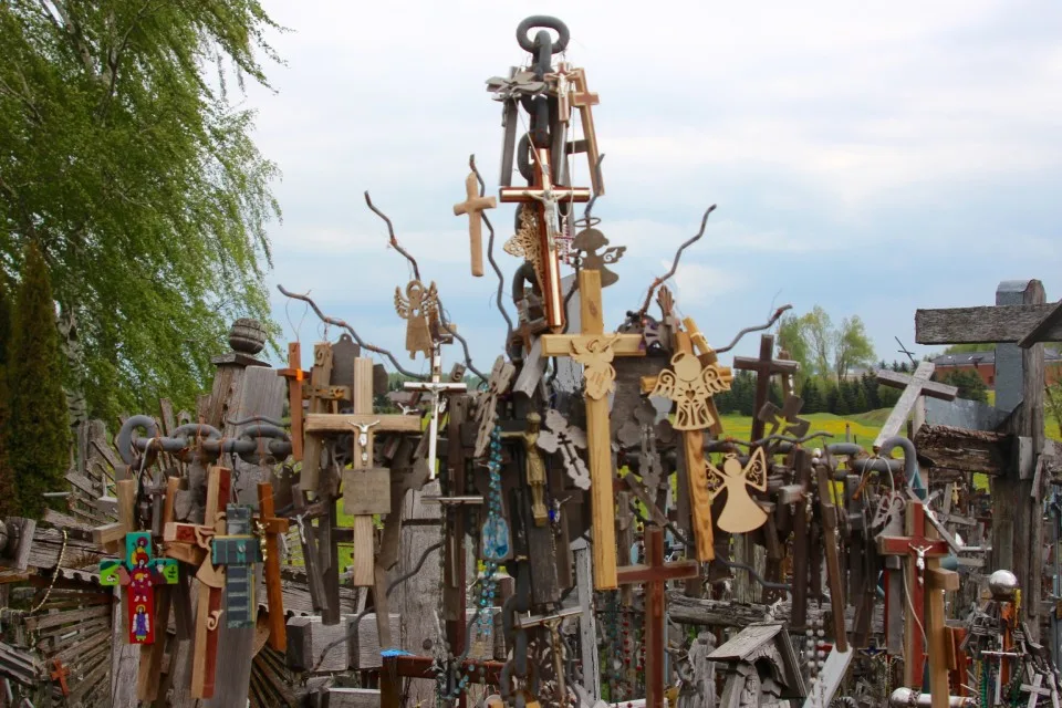 Lithuania Restores its Old Rugged Cross for a Crown: Lithuania Hill of Crosses