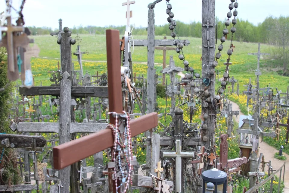 Lithuania Restores its Old Rugged Cross for a Crown: Lithuania Hill of Crosses