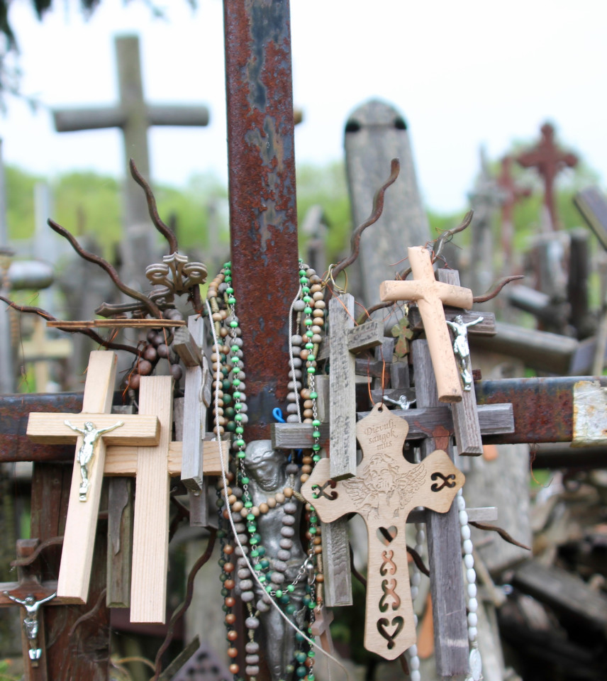 Lithuania Restores its Old Rugged Cross for a Crown: Lithuania Hill of Crosses