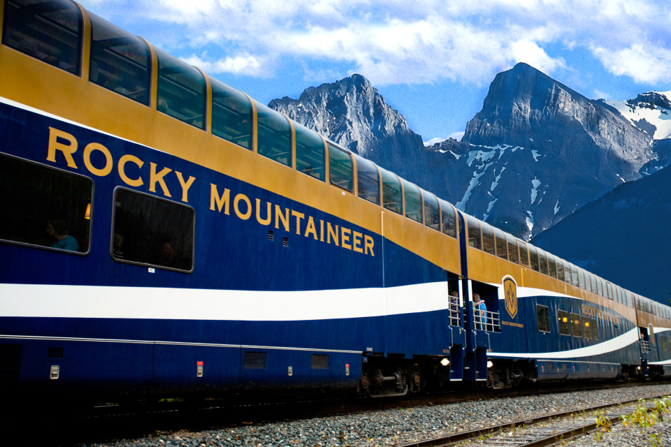 Rocky Mountaineer Train #CanadianRockies #Canada #RockyMountaineer